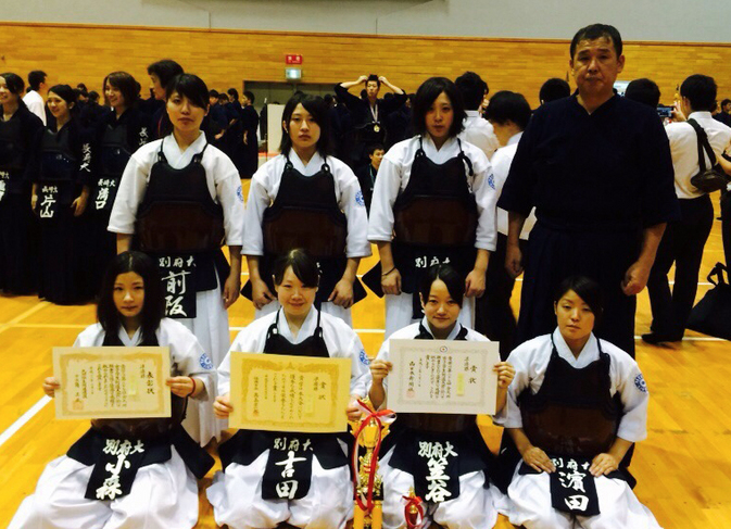 剣道部　全九州女子学生剣道大会で準優勝