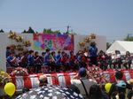 吹奏楽団が日田市天瀬の「遊花祭」に参加しました
