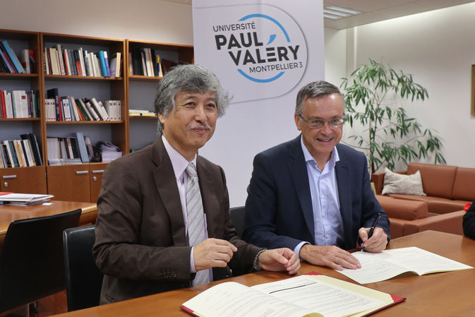 仏ポールヴァレリー・モンペリエ大学と交流協定を締結しました