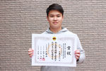 佐藤真大さんが空手の西日本大会で優勝しました