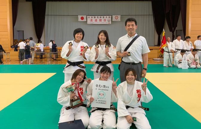 【女子柔道部】第72回大分県民体育大会において本学学生が活躍しました