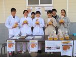 【食物栄養科学部】玖珠美山高校の「美山マルシェ」に参加しました