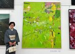 卒業生の田口玲子さんが「春陽展100回記念賞」を受賞