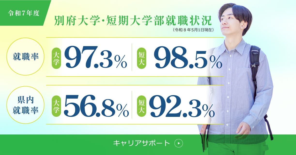 別府大学・短期大学部就職状況